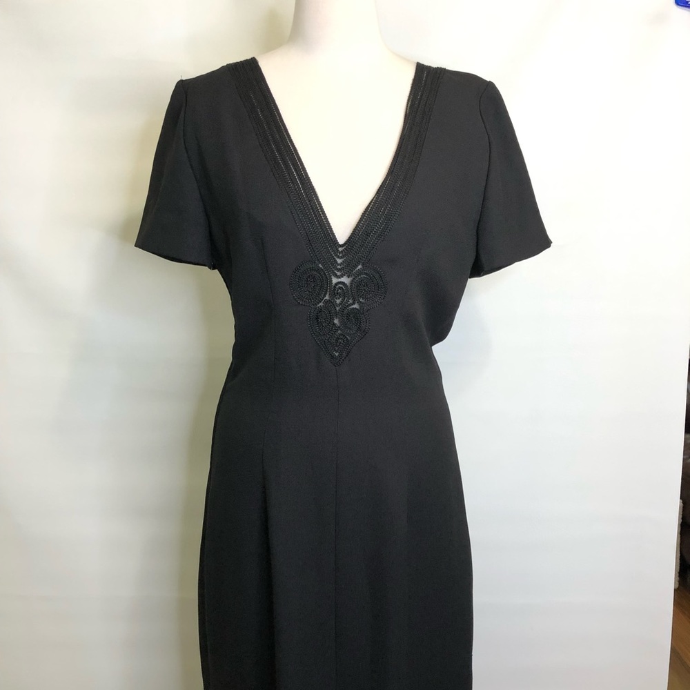 Maggy London black formal dress 10 NWOT